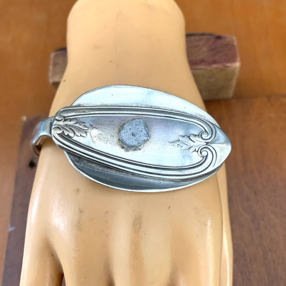 Vintage Silver Spoon Bracelet #1
